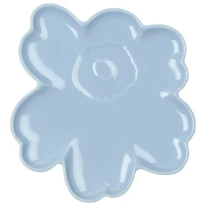 Marimekko Geschirr | Dekorationsgegenstände^Unikko Shape Teller, 20 cm, hellblau