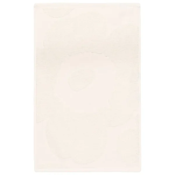Marimekko Badezimmertextilien^Unikko Solid Gästehandtuch, 32 x 50 cm, elfenbein