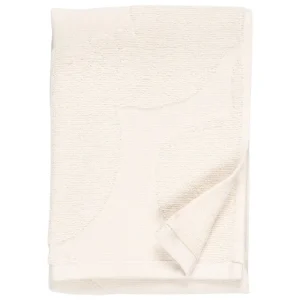 Marimekko Badezimmertextilien^Unikko Solid Gästehandtuch, 32 x 50 cm, elfenbein
