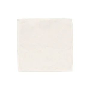 Marimekko Badezimmertextilien^Unikko Solid Mini-Handtuch, 32 x 32 cm, elfenbein