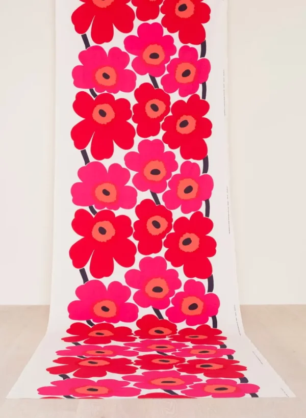 Marimekko Stoffe^Unikko Stoff, rot