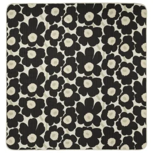 Marimekko Decken Und Überwürfe^Unikko Tagesdecke für Doppelbetten, 260 x 260 cm, grau - sand