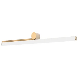 u00d6rsju00f6 Wandleuchten-Marset Ambrosia A 90 AC Wandleuchte, links, 2700 K, gold