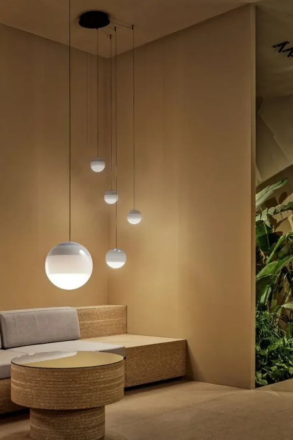 Marset Deckenleuchten-Dipping Light 13 Pendelleuchte, Weiß