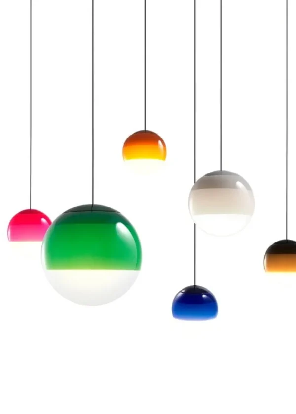 Pholc Deckenleuchten-Marset Dipping Light 40 Pendelleuchte, Bernstein