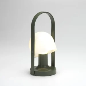 Marset Tischlampen | Tragbare Lampen-FollowMe Leuchte, Grün