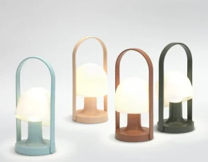 Marset Tischlampen | Tragbare Lampen-FollowMe Leuchte, Grün