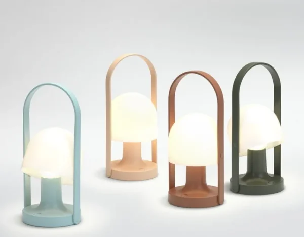 Marset Tischlampen | Tragbare Lampen-FollowMe Leuchte, Grün
