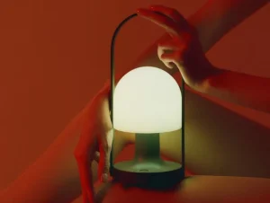 Marset Tischlampen | Tragbare Lampen-FollowMe Leuchte, Grün