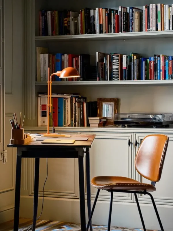 Marset Bürobeleuchtung | Schreibtischlampen^Funiculi S Tischleuchte, Terracotta