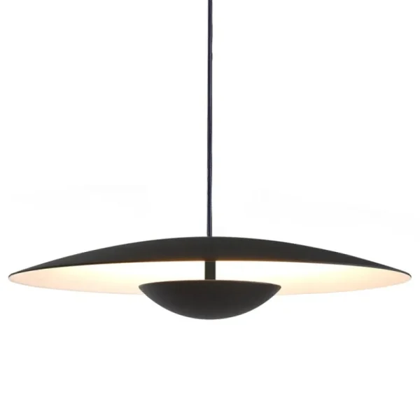 Vitra Deckenleuchten-Marset Ginger 20 Pendelleuchte, Schwarz - Weiß