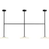 Pilke Lights Deckenleuchten-Marset Ihana x3 100 Pendelleuchte, Opal