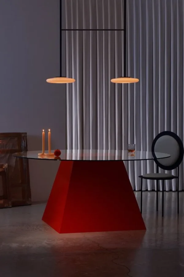 Santa & Cole Deckenleuchten-Marset Ihana x2 150 Pendelleuchte, Opal