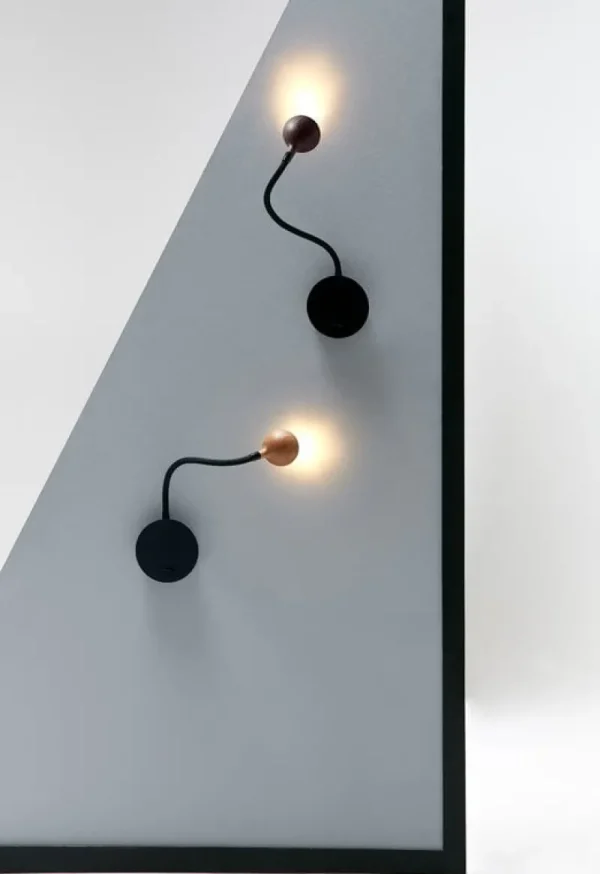 ferm LIVING Wandleuchten-Marset No. 8 Wandleuchte, Eiche