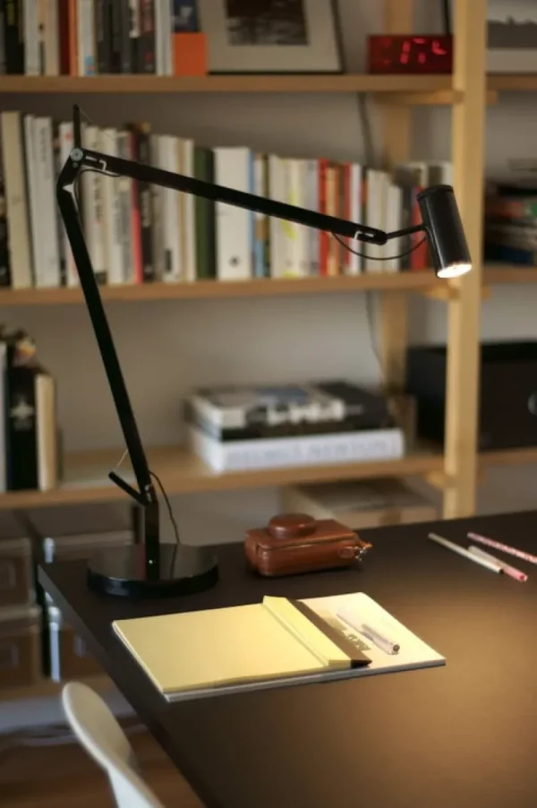 Marset Schreibtischlampen | Tischlampen-Polo Tischleuchte, schwarz