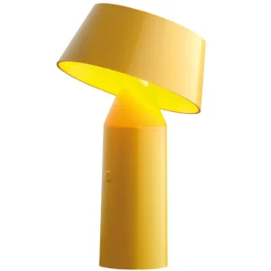 Marset Tischlampen | Tragbare Lampen-Tischleuchte Bicoca, gelb
