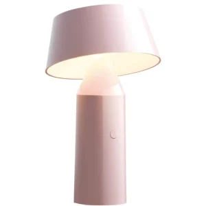 Marset Tischlampen | Tragbare Lampen-Tischleuchte Bicoca, blassrosa