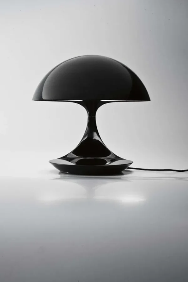 ferm LIVING Tischlampen-Martinelli Luce Cobra Tischleuchte, schwarz