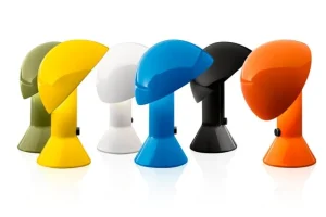 Normann Copenhagen Tischlampen-Martinelli Luce Elmetto Tischleuchte, Orange
