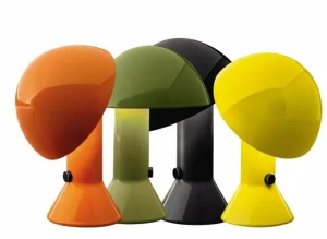 Normann Copenhagen Tischlampen-Martinelli Luce Elmetto Tischleuchte, Orange