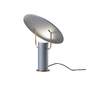 AGO Tischlampen-Martinelli Luce TX1 Luxury Tischleuchte, M, Grau – Messing