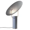 Audo Copenhagen Tischlampen-Martinelli Luce TX1 Luxury Tischleuchte, L, Grau – Messing