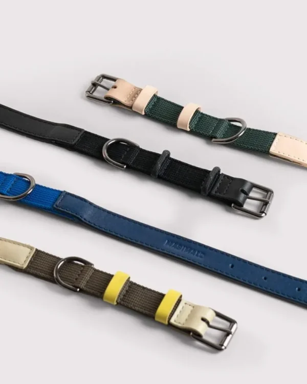 Masimalo Haustiere^Colour Block Halsband, light sage - khaki
