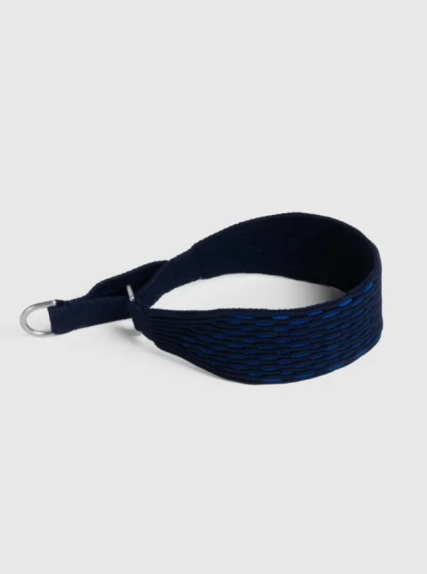Masimalo Haustiere^3D Knit Halsband, navy - royalblau