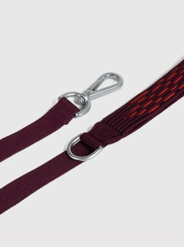 Masimalo Haustiere^3D Knit Leine, Aubergine - Lava