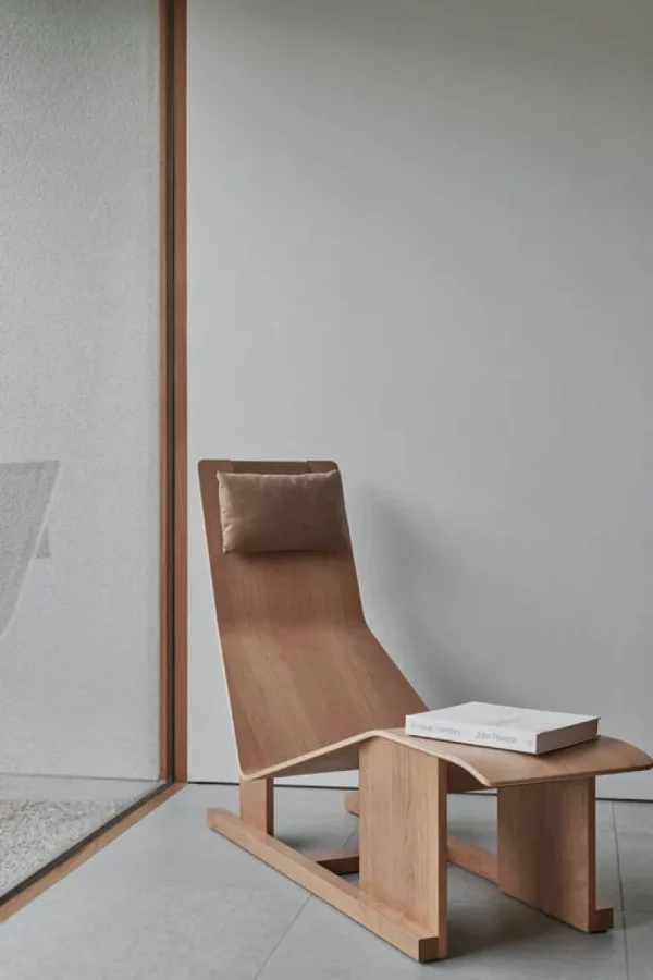 Carl Hansen & Su00f8n Sitzgelegenheiten-Massproductions 4 PM Chaiselongue, amerikanische Kirsche
