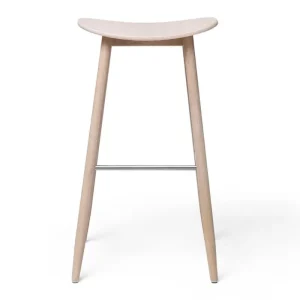Normann Copenhagen Sitzgelegenheiten-Massproductions Barhocker Icha, 65 cm, Eiche weiß geölt