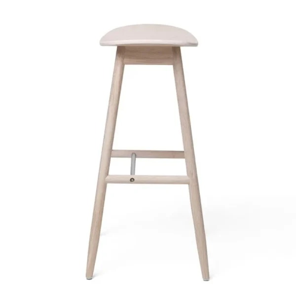Normann Copenhagen Sitzgelegenheiten-Massproductions Barhocker Icha, 65 cm, Eiche weiß geölt
