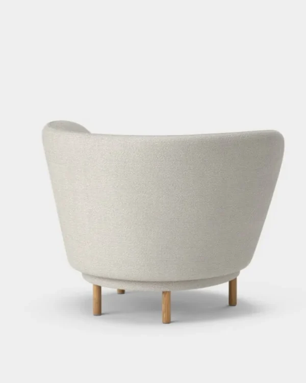 Vitra Sitzgelegenheiten-Massproductions Dandy Sessel, Eiche natur - Sahco Safire 0007