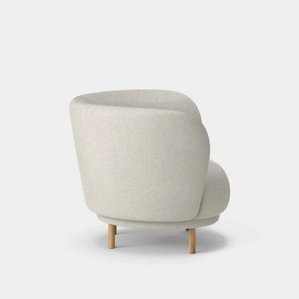 Vitra Sitzgelegenheiten-Massproductions Dandy Sessel, Eiche natur - Sahco Safire 0007
