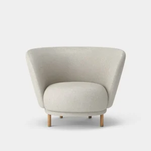 Vitra Sitzgelegenheiten-Massproductions Dandy Sessel, Eiche natur - Sahco Safire 0007