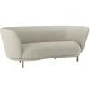 Hem Sofas Und Liegen-Massproductions Dandy Sofa, 2-Sitzer, Eiche natur - Sahco Safire 0007
