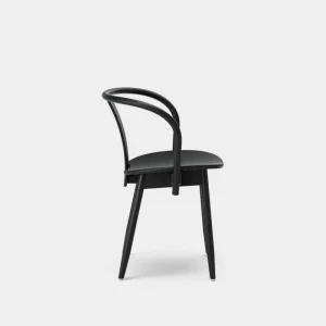 Vitra Sitzgelegenheiten-Massproductions Icha Stuhl, Buche schwarz gebeizt