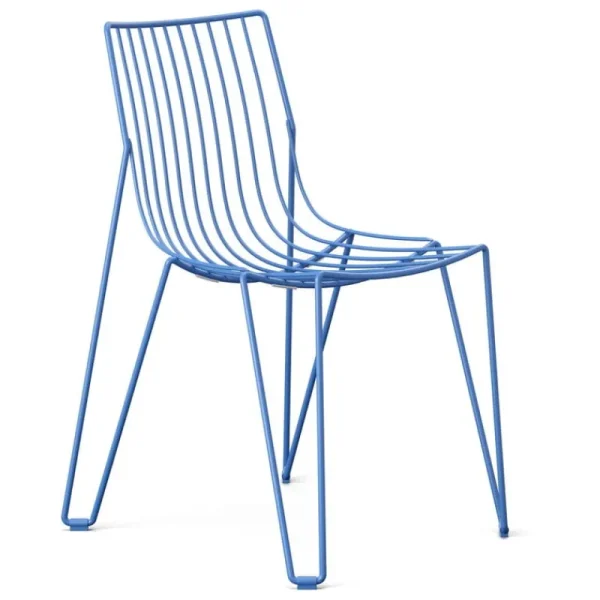 Massproductions Terrassenmöbel | Sitzgelegenheiten^Tio Stuhl, Overseas Blue