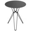 Massproductions Terrassenmöbel^Tio Tisch, 60 cm, hoch, Schwarz