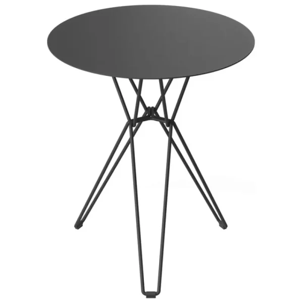 Massproductions Terrassenmöbel^Tio Tisch, 60 cm, hoch, Schwarz
