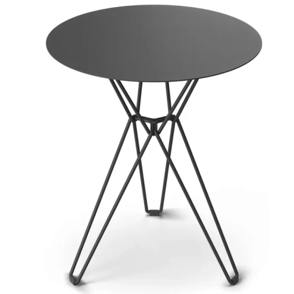 Massproductions Terrassenmöbel^Tio Tisch, 60 cm, hoch, Schwarz