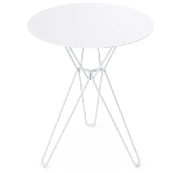 Massproductions Terrassenmöbel^Tio Tisch, 60 cm, hoch, Weiß