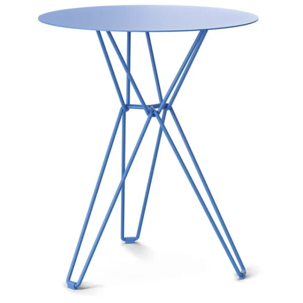 Massproductions Terrassenmöbel^Tio Tisch, 60 cm, hoch, Overseas Blue
