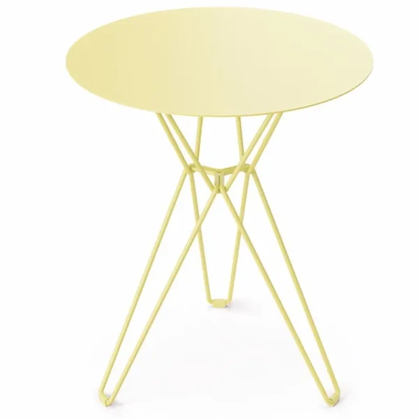 Massproductions Terrassenmöbel^Tio Tisch, 60 cm, hoch, March Yellow