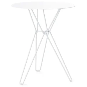 Massproductions Terrassenmöbel^Tio Tisch, 60 cm, hoch, Weiß