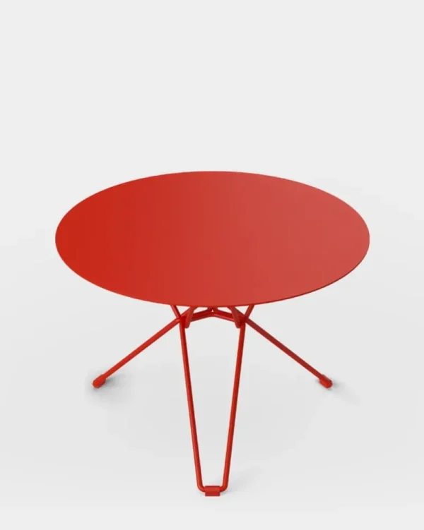 Massproductions Terrassenmöbel | Tische^Tio Tisch, 60 cm, niedrig, Purpurrot