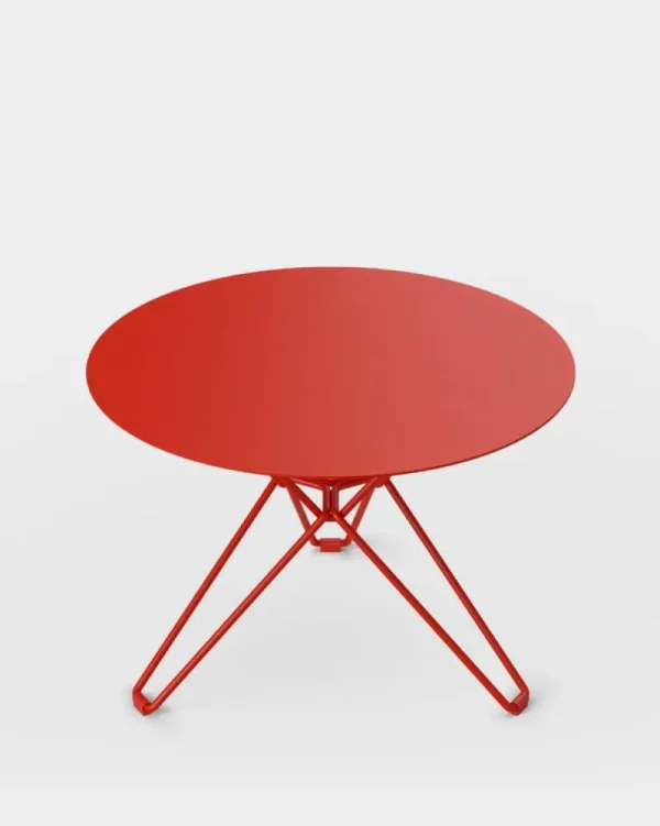 Massproductions Terrassenmöbel | Tische^Tio Tisch, 60 cm, niedrig, Purpurrot