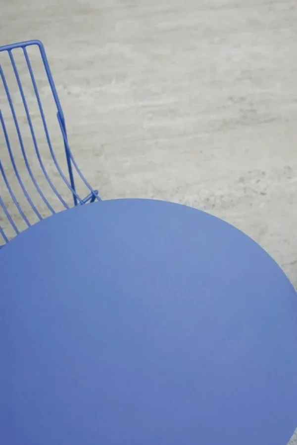 Massproductions Terrassenmöbel^Tio Tisch, 60 cm, hoch, Overseas Blue