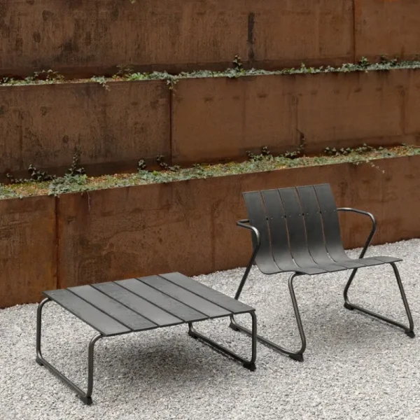 Mater Terrassenmöbel^Ocean Loungestuhl, Schwarz
