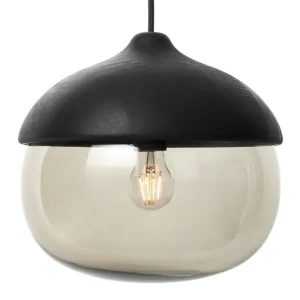 Secto Design Deckenleuchten-Mater Pendelleuchte Terho, groß, schwarz